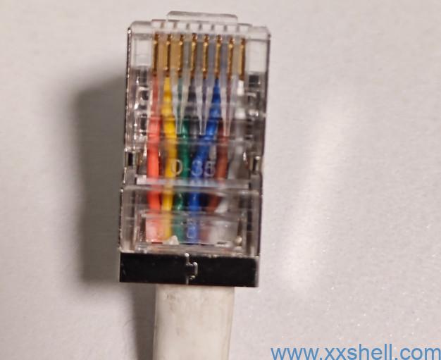 海康威视摄像头POE尾线对接水晶头网口线序-未来往事